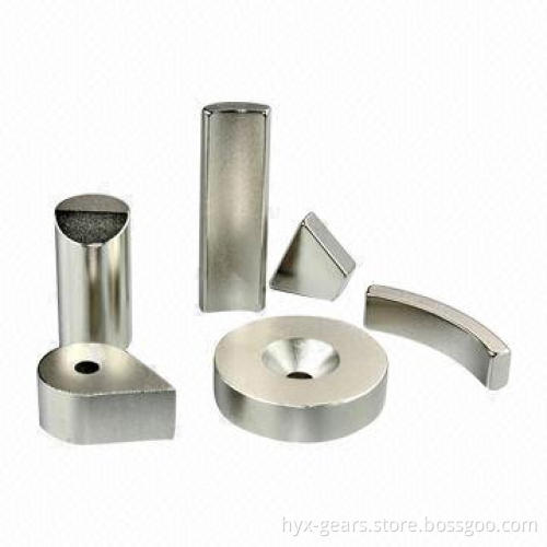 Heteromorphic Magnet with Nickel-plated Surface